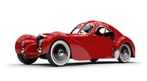 Front of men's Basic Tee in black.